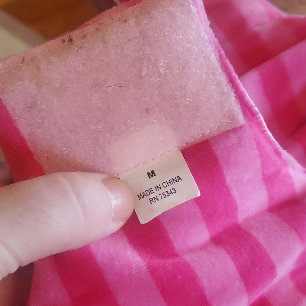 ●SOLD● Frou-Frou 💝 Valentine Heart Pink dog coat - Picture 7 of 16